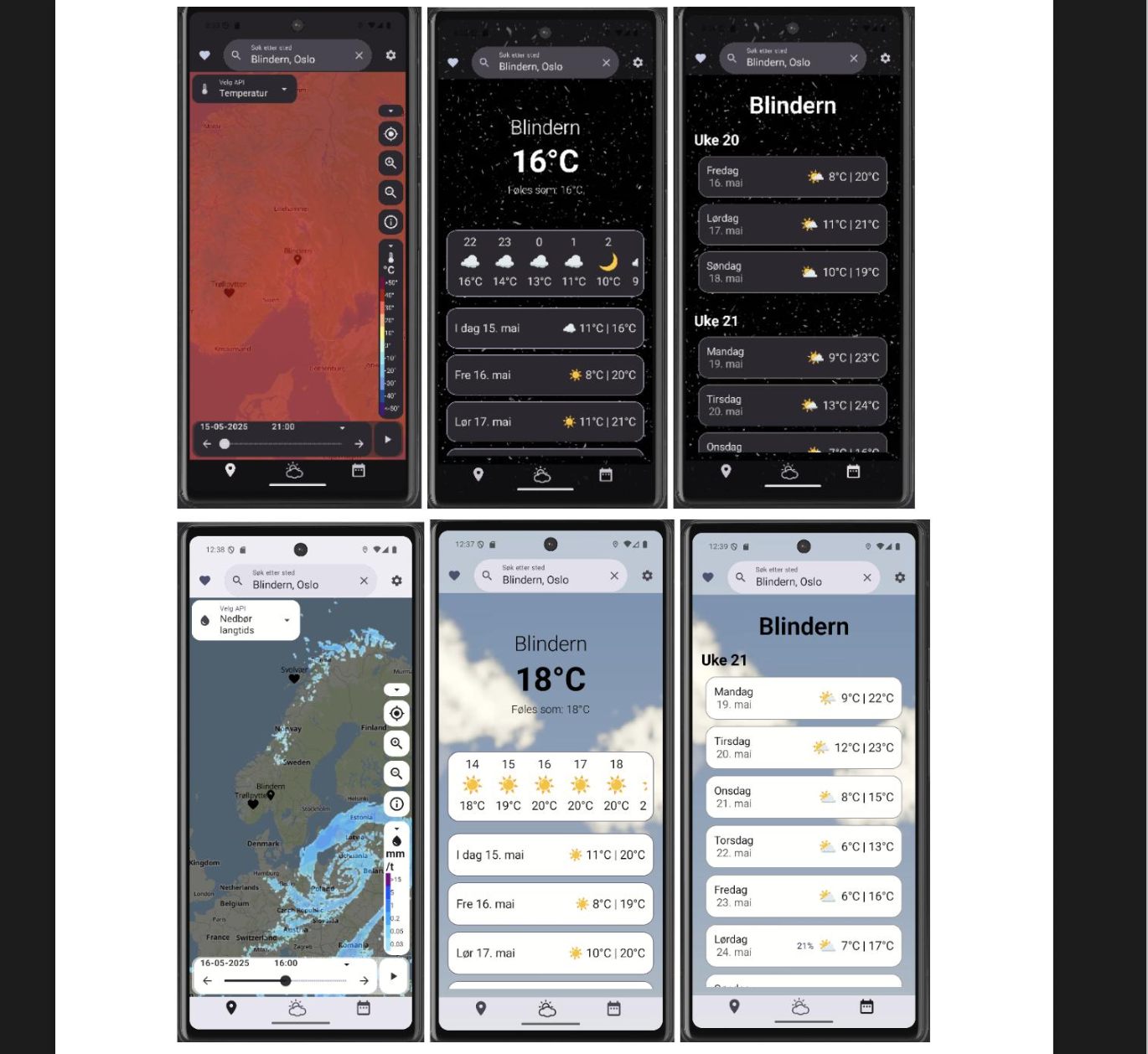 IN2000 — Android Weather App